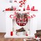 Christmas Door Sign Buffalo Plaid 12'' Welcome Sign Xmas Decorations Merry Christmas Wreath for Porch Wall Hanging Wreath Rustic Farmhouse Window Holiday Winter Wooden Indoor Outdoor Decor